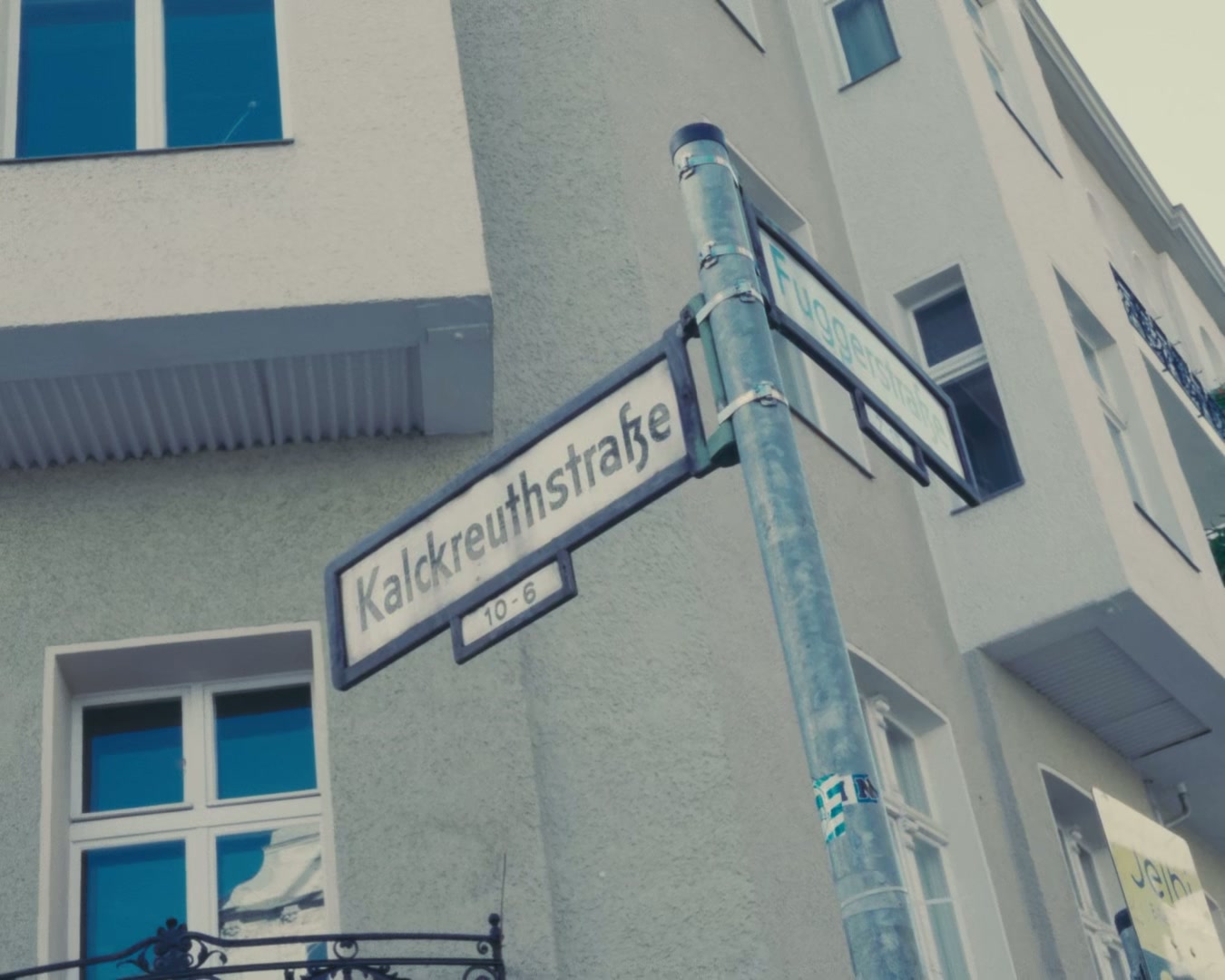 Oliver Malcolm Tour recap — street sign in Kreuzberg, Berlin